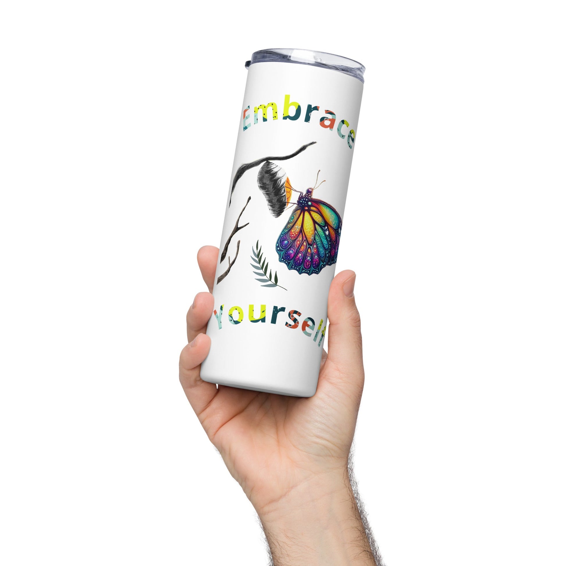 TrendOasi tumbler Black & White Tumblers || Stainless-Steel